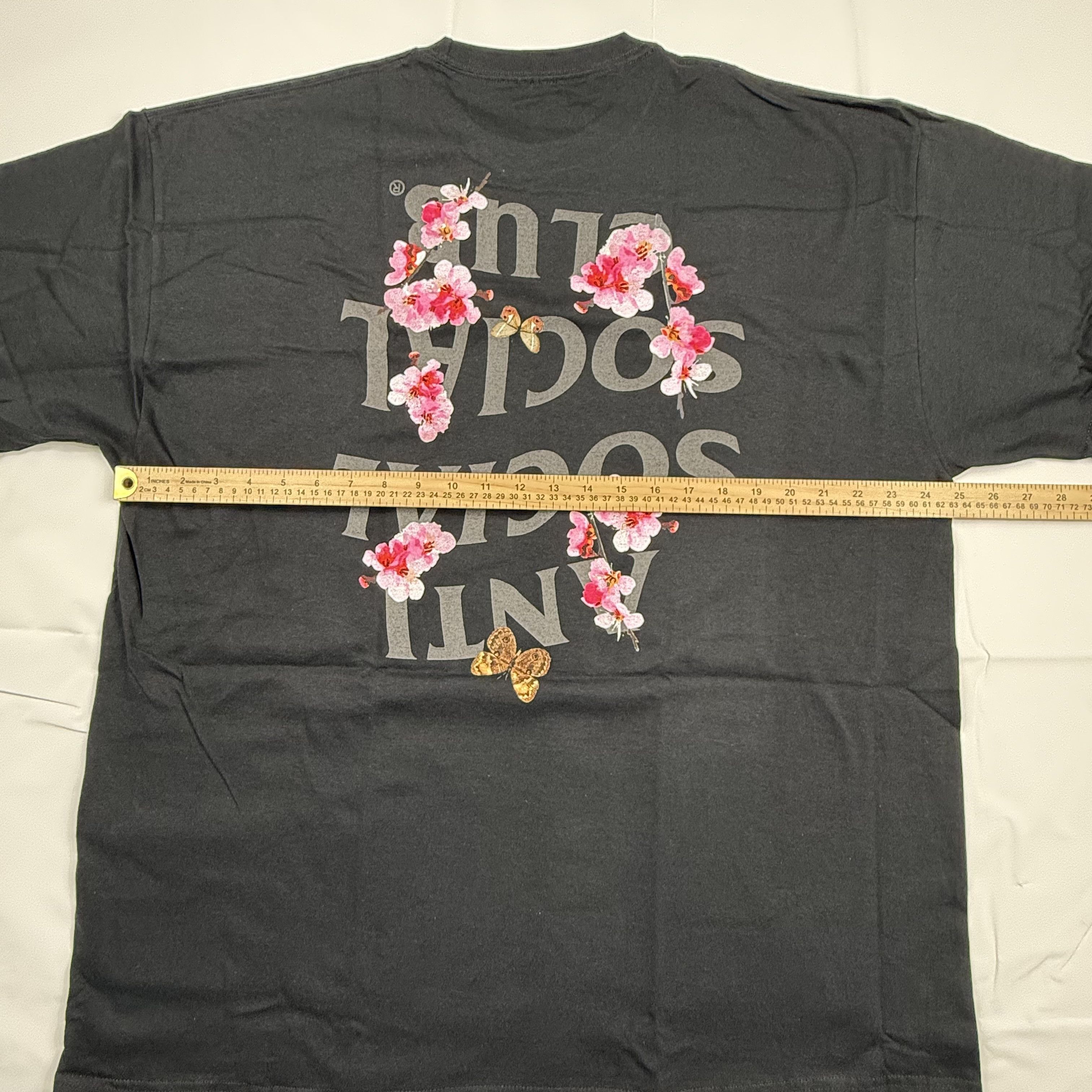 Anti Social Social Club Anti Social Social Club Kkoch Floral Butterfly Shirt 2XL Size US XXL / EU 58 / 5 - 6 Thumbnail