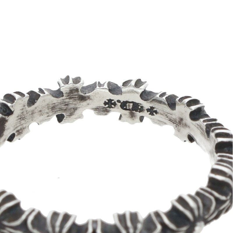 Chrome Hearts Chrome Hearts Tiny ECH Plus Band Silver Ring Size ONE SIZE - 3 Thumbnail