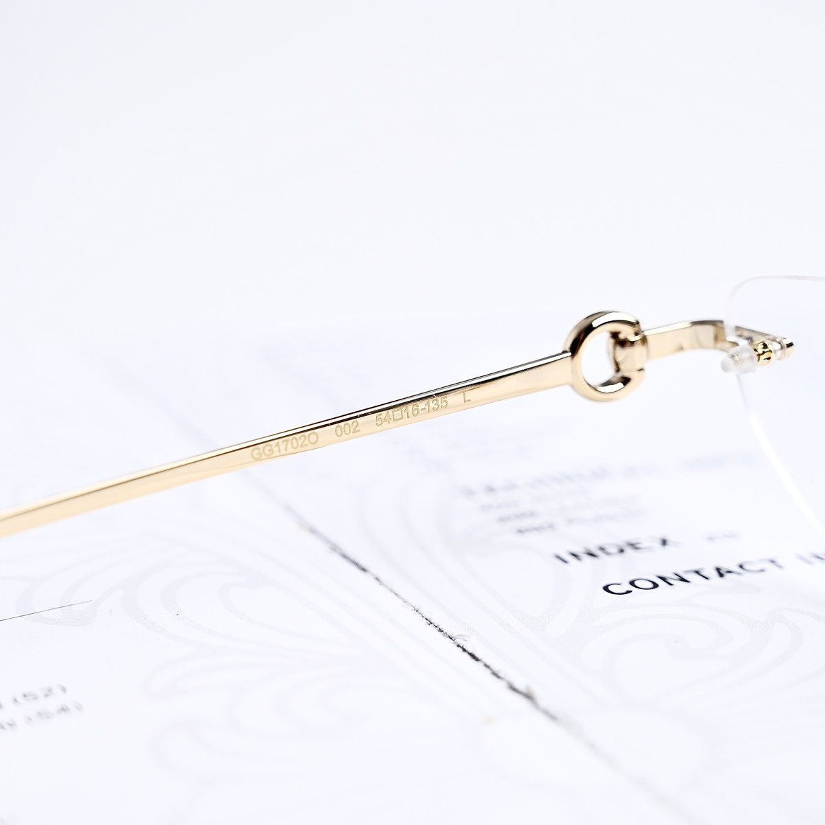 Gucci GUCCI GG1702O 002 GLASSES Size ONE SIZE - 5 Thumbnail