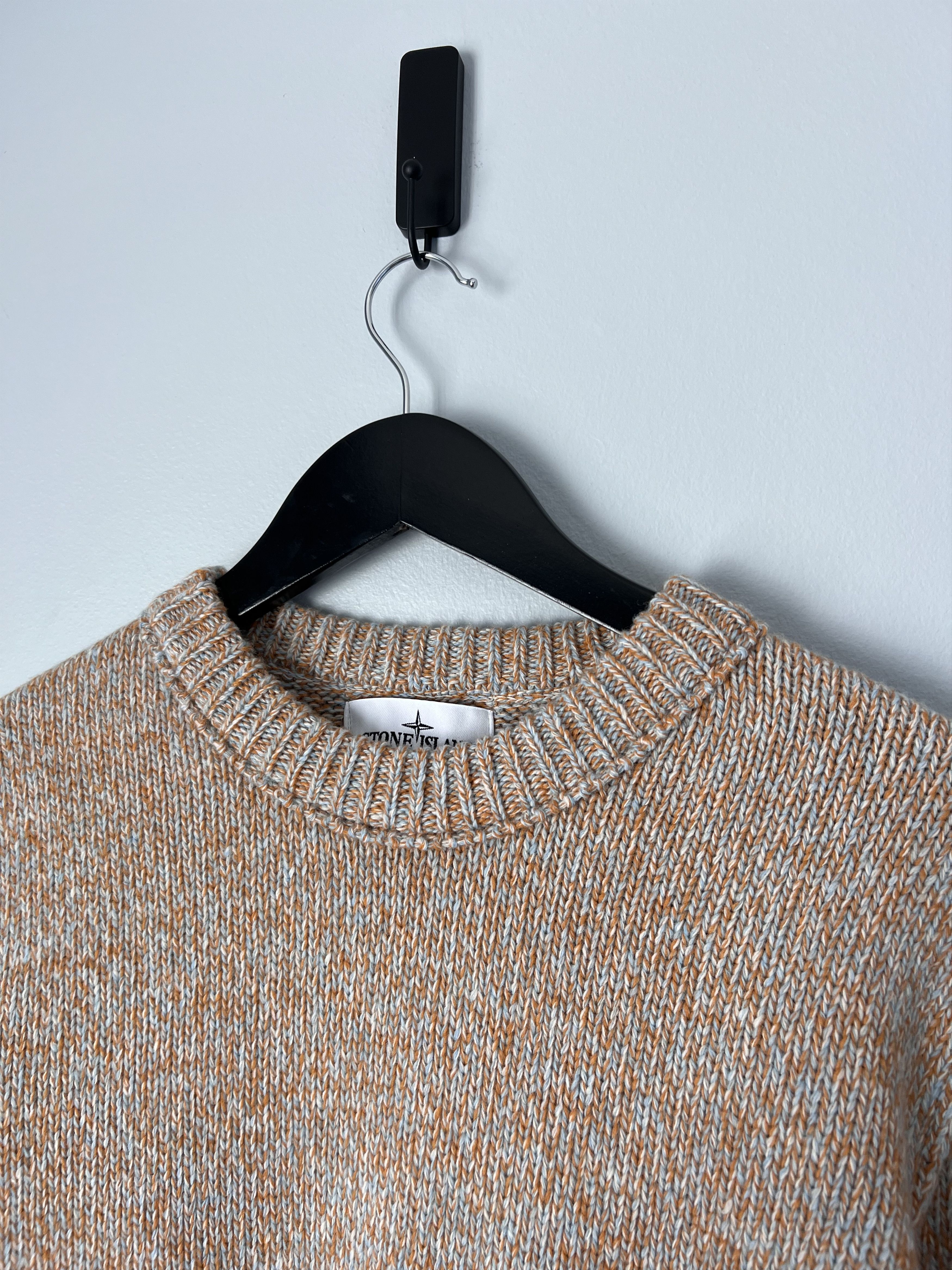 Stone Island Stone Island Chunky Wool Sweater in Beige Size US M / EU 48-50 / 2 - 2 Thumbnail