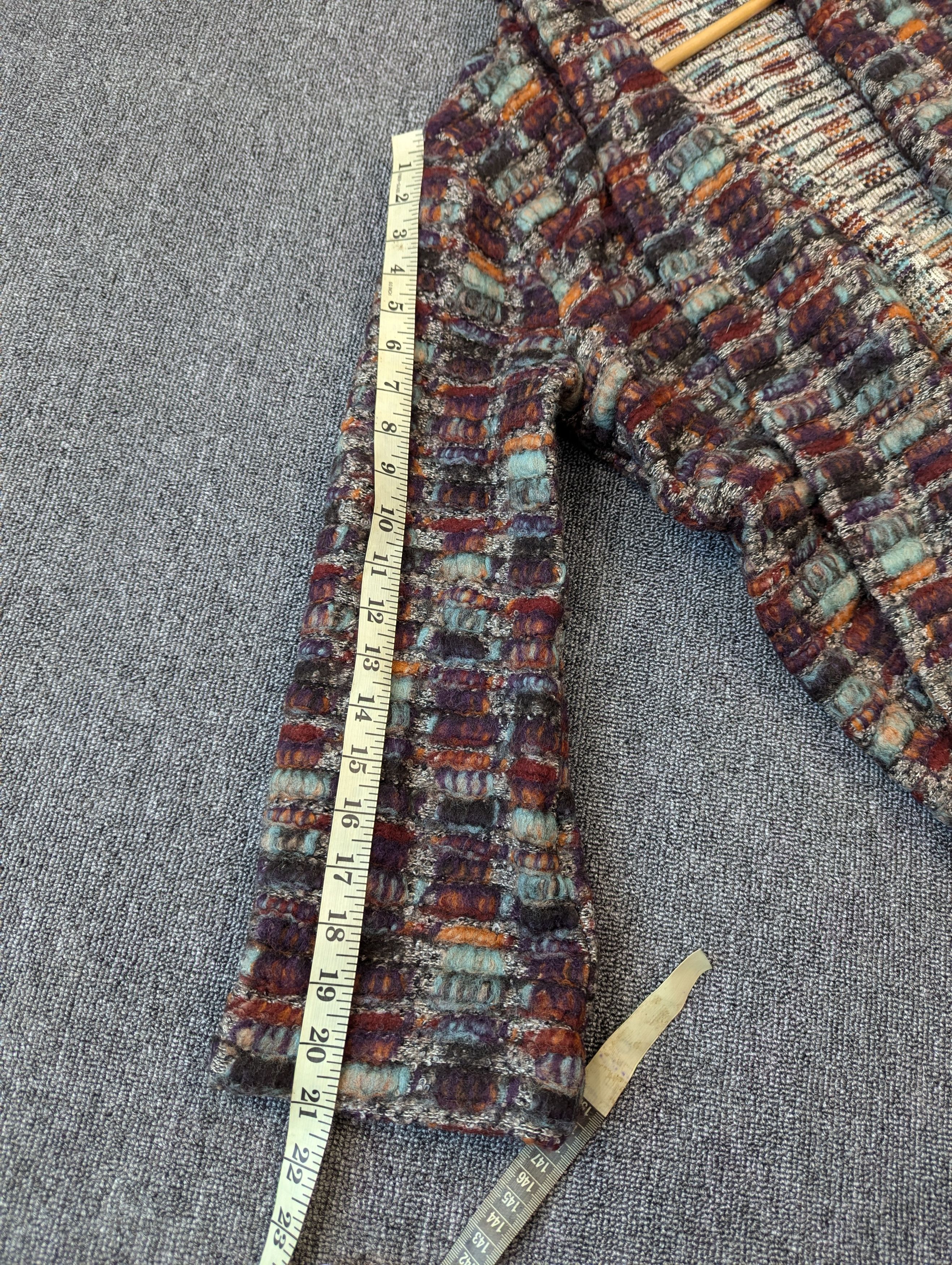 Japanese Brand Vintage Yumiko Original Handwoven Cardigan Jacket Size US M / EU 48-50 / 2 - 16 Thumbnail