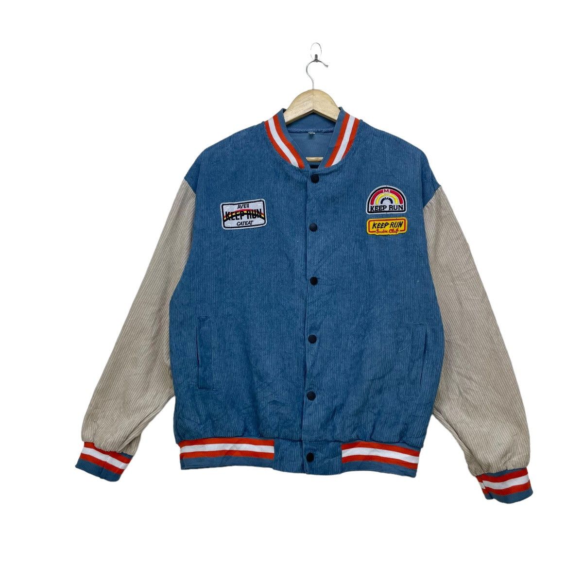 Hysteric Glamour Japanese Brand Pacth Keep Run Jacket Size US M / EU 48-50 / 2 - 1 Thumbnail