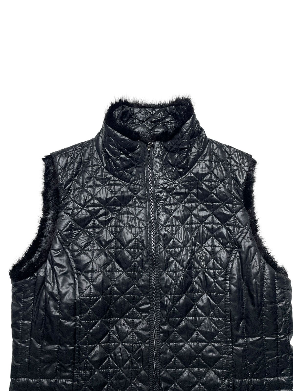 14th Addiction 2000’s Golfino - Vkei Style Fur Vest Size US S / EU 44-46 / 1 - 4 Thumbnail