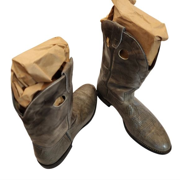 Vintage Boulet Canada Vintage pull-on leather boots size 10 M Size US 10 / EU 43 - 1 Thumbnail
