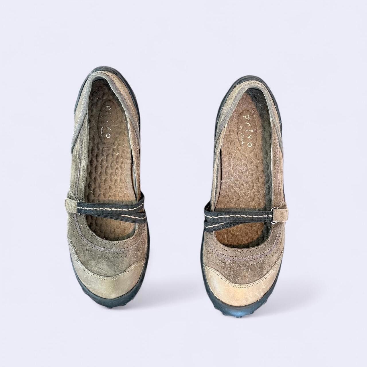 Clarks Clarks Women's brown grey Flip flops Size ONE SIZE - 1 Thumbnail