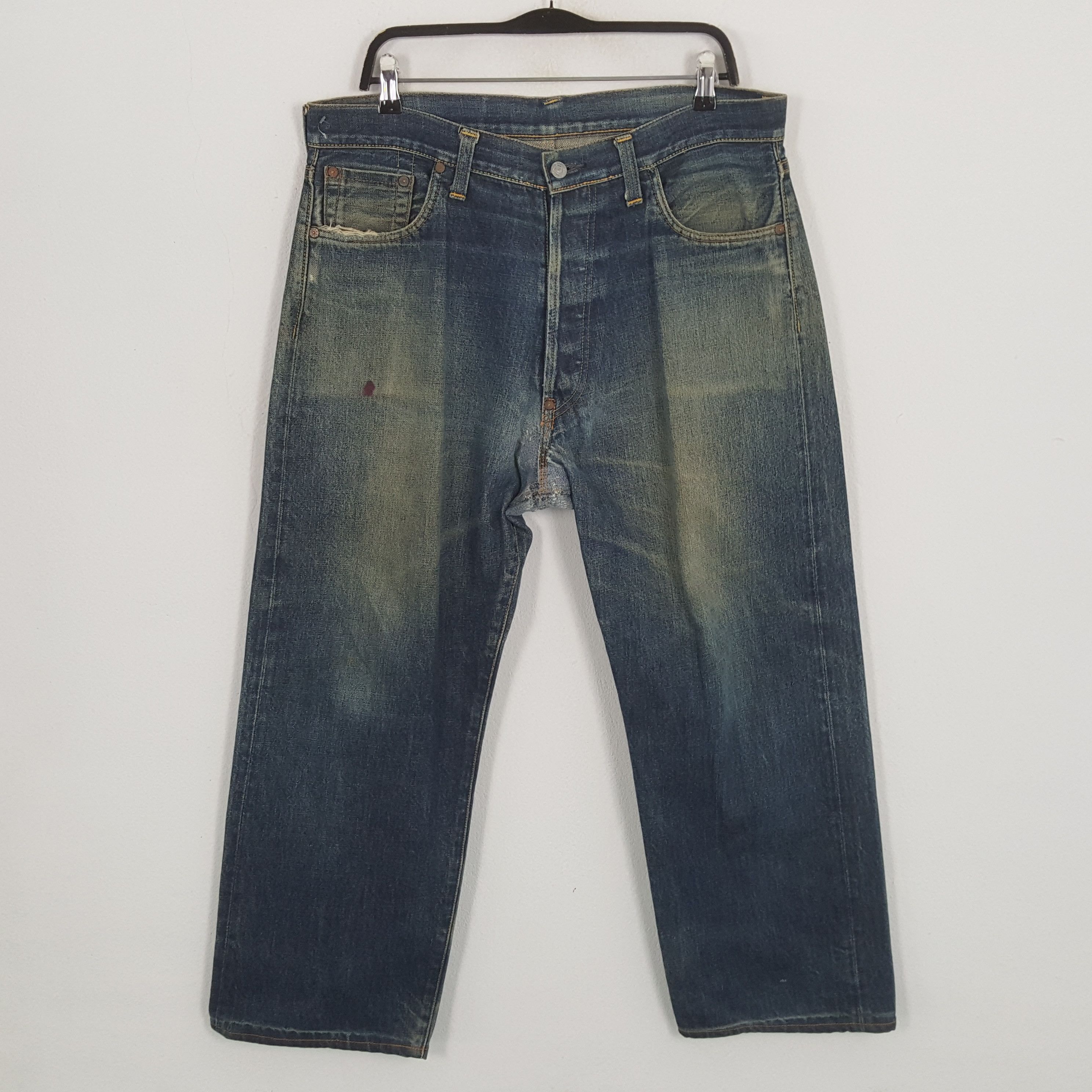 Evisu × Japanese Brand × Vintage EVIS Japanese Brand Streetwear Custom Daicock Jeans Size US 36 / EU 52 - 4 Thumbnail