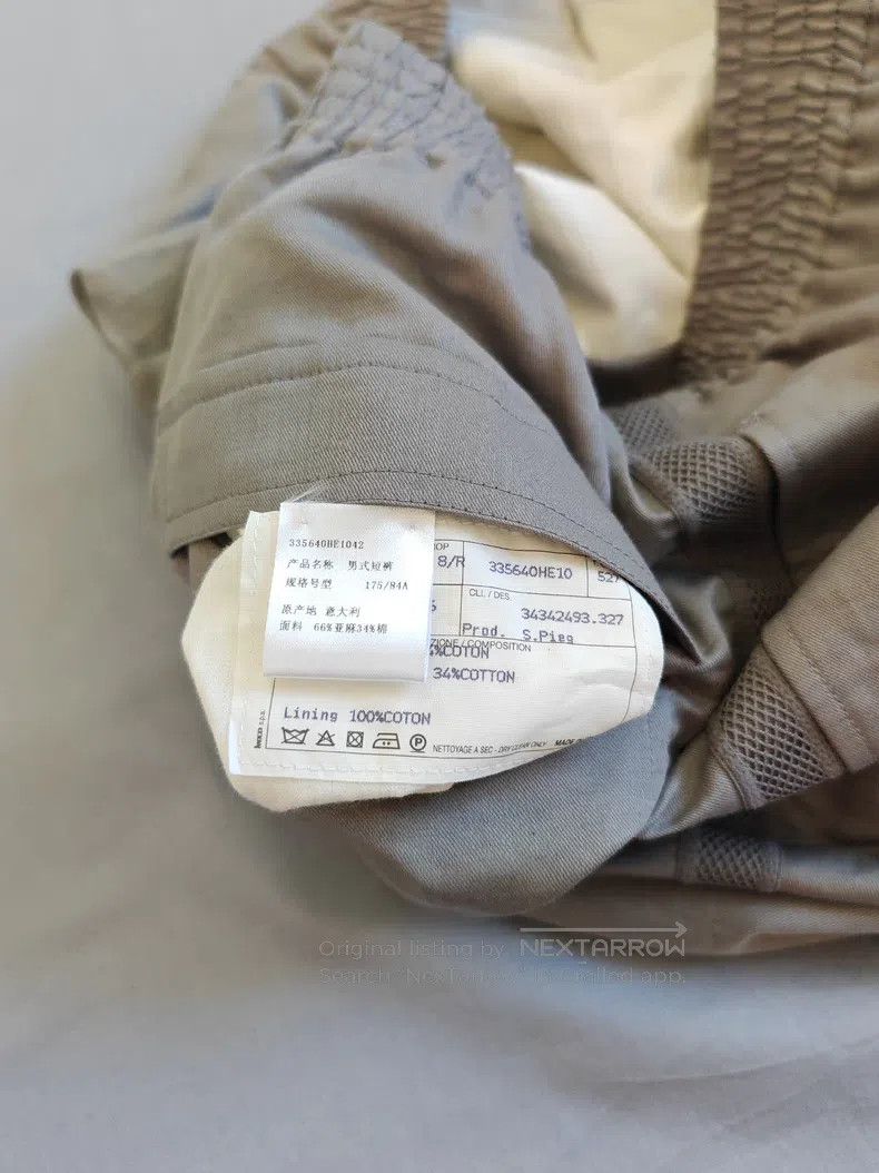 Hermes Hermes Men's Casual Work Linen Shorts, 66% Linen + 34% Cot Size US 42 / EU 58 - 5 Thumbnail