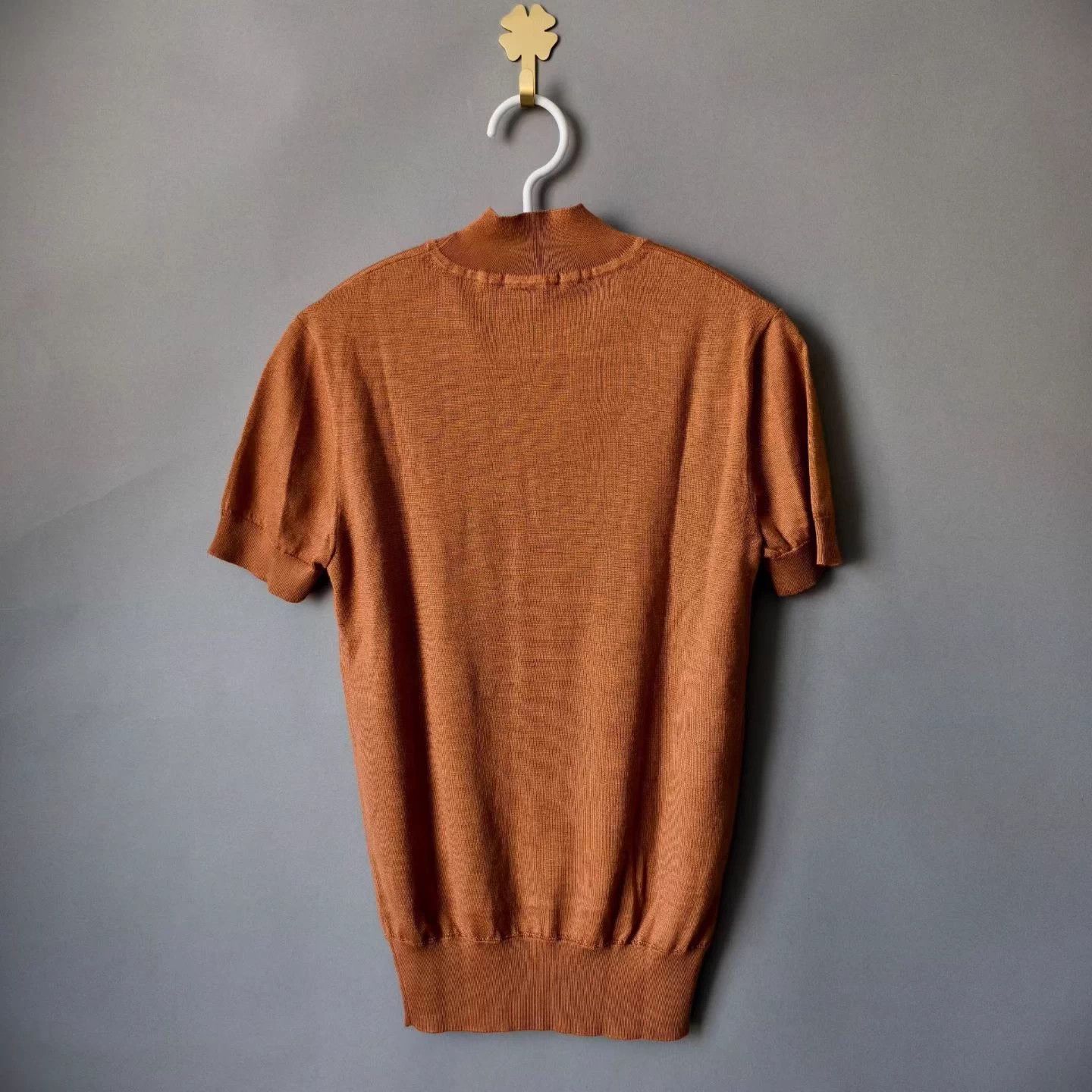 Hermes Hermes Silk Cashmere Carr Embroidered Lt Top 34 Size XS / US 0-2 / IT 36-38 - 2 Thumbnail