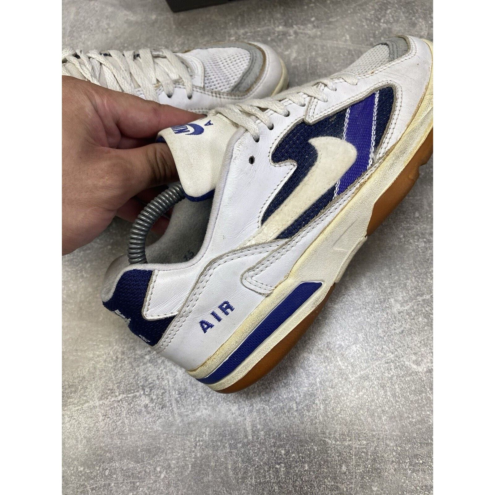 Nike × Vintage Vintage 90s Nike Air Tennis Sneakers White Size US 7.5; Size US 7.5 / EU 40-41 - 6 Thumbnail