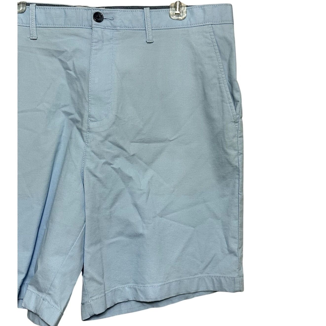 Original Penguin Original Penguin Chino Shorts Solid Light Blue Men's 38 NWT Size US 38 / EU 54 - 4 Thumbnail