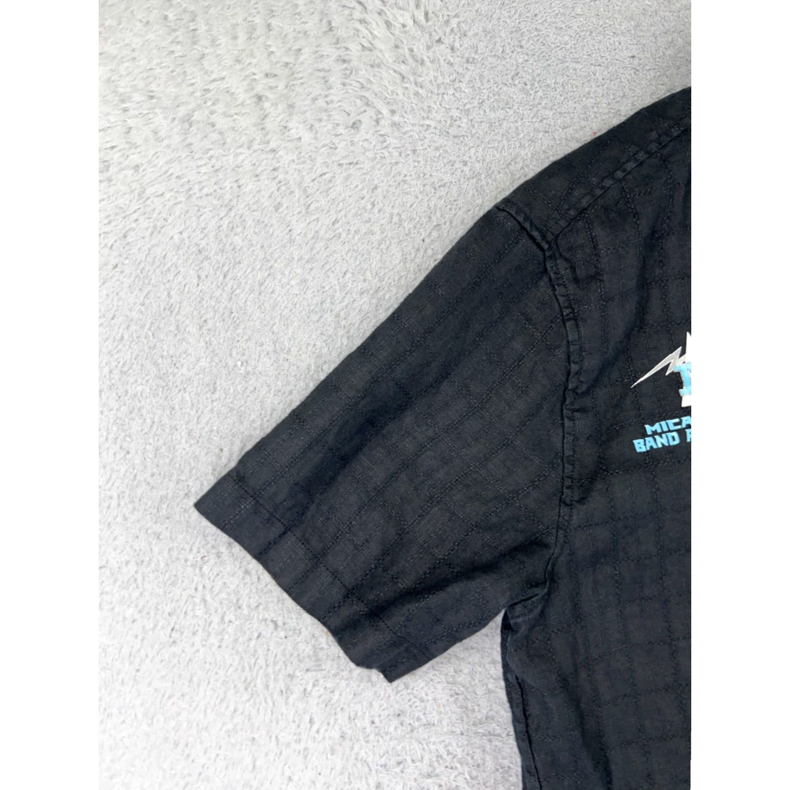 Tommy Bahama Tommy Bahama Shirt Men Small Black Geometric Button Up Linen Hawaiian READ Size US S / EU 44-46 / 1 - 3 Thumbnail