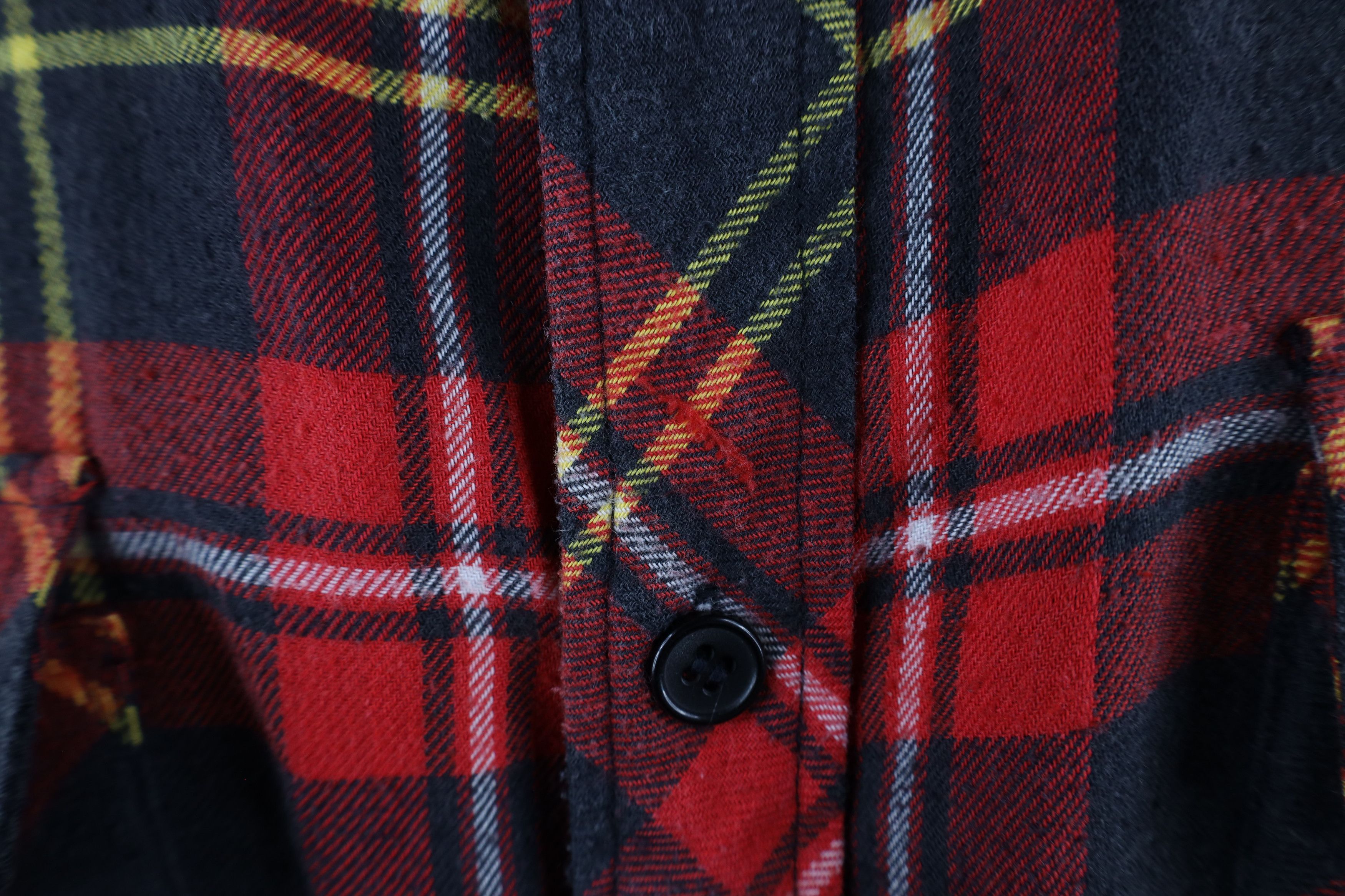 Vintage Vintage 90s Streetwear Quilted Flannel Button Shirt Jacket Size US M / EU 48-50 / 2 - 5 Thumbnail