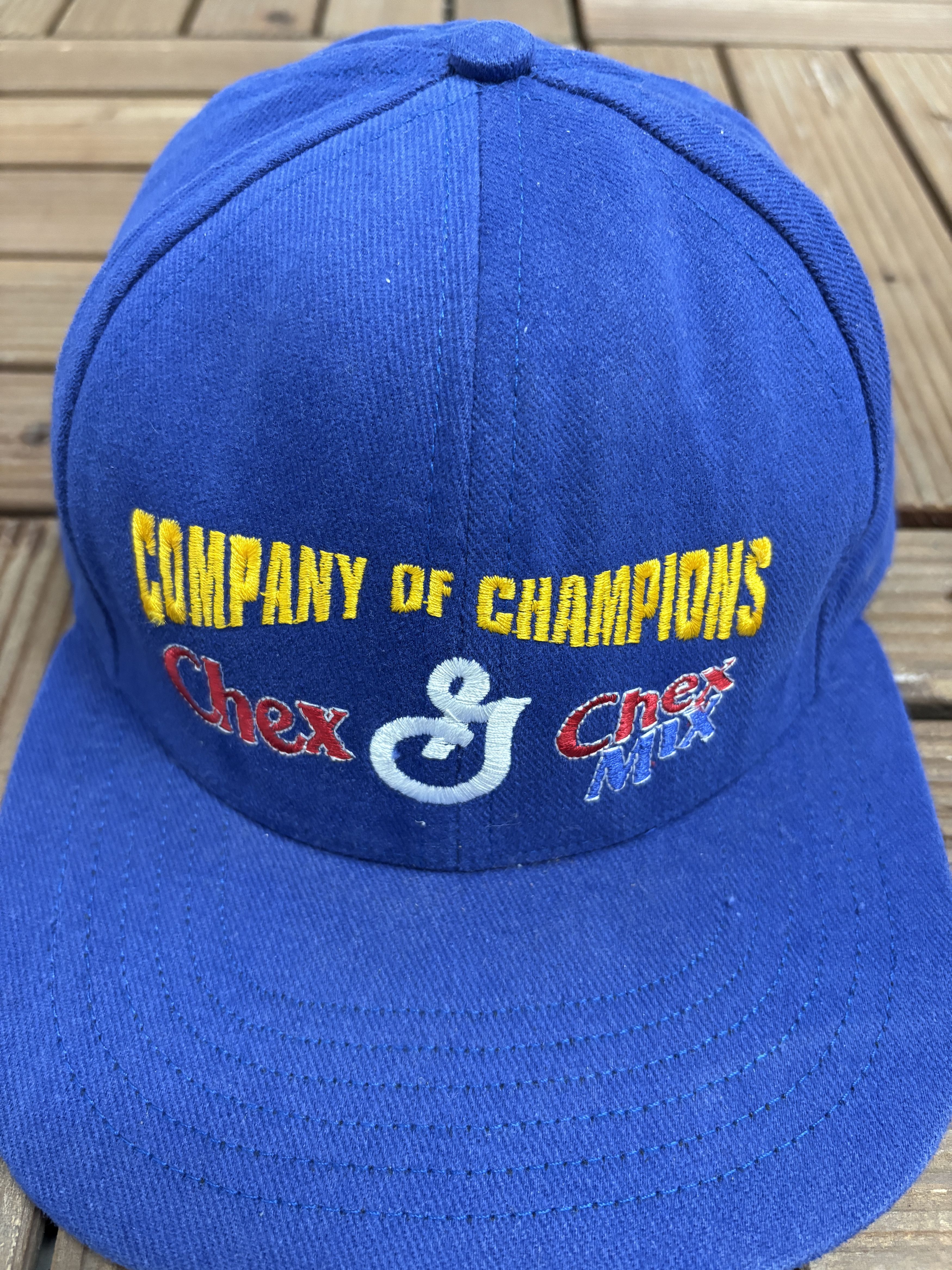 Vintage General Mills Company Of Champions Vintage Blue Hat Cap Size ONE SIZE - 3 Thumbnail