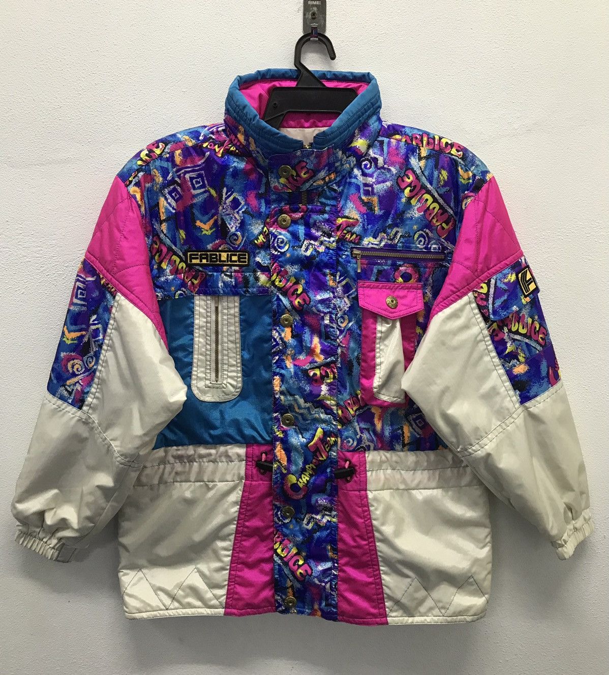 Japanese Brand × Vintage Vintage Fablice Racing Spirit Champion Team Jacket Size US M / EU 48-50 / 2 - 1 Thumbnail