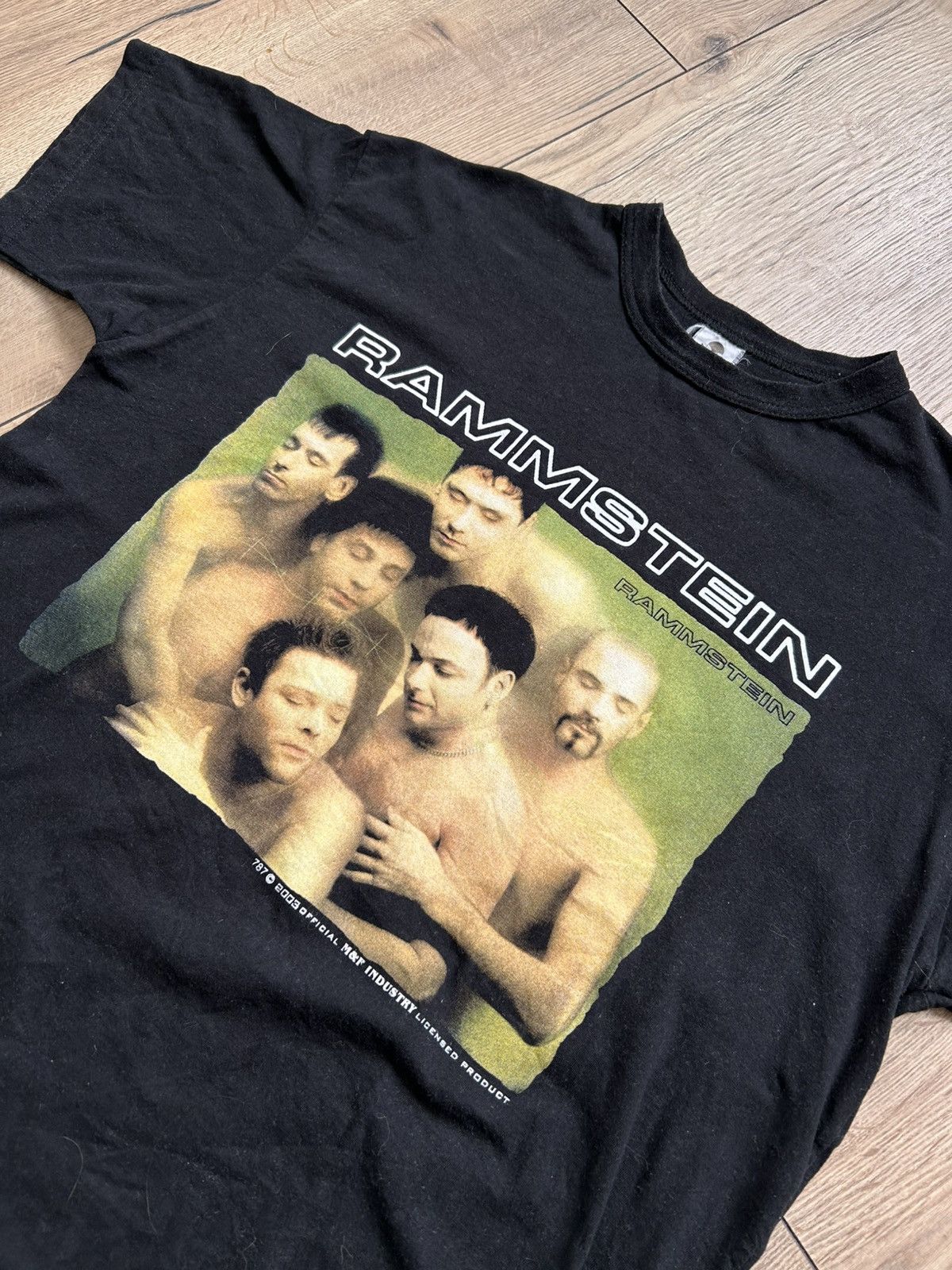 Band Tees crazy vintage merch rammstein t-shirt rock band Size US M / EU 48-50 / 2 - 2 Thumbnail