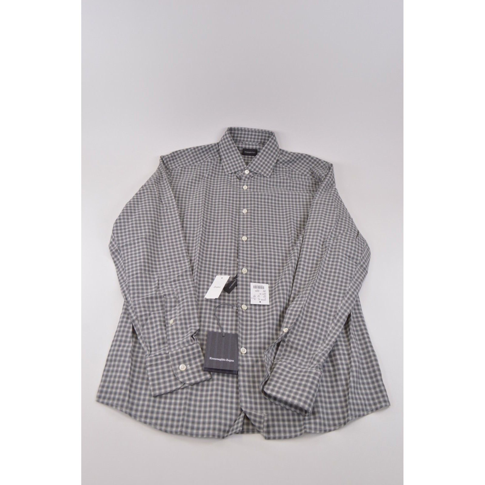 Ermenegildo Zegna Ermenegildo Zegna New with tags Shirt Size M US In Gray Size US M / EU 48-50 / 2 - 7 Thumbnail