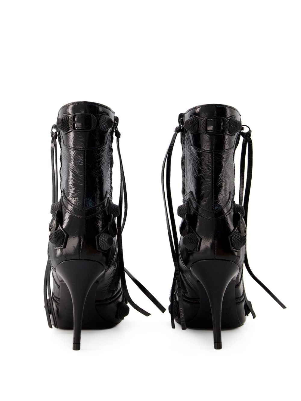 Balenciaga o1w1db10625 Cagole 90mm Booties in Black Size US 8 / IT 38 - 3 Thumbnail