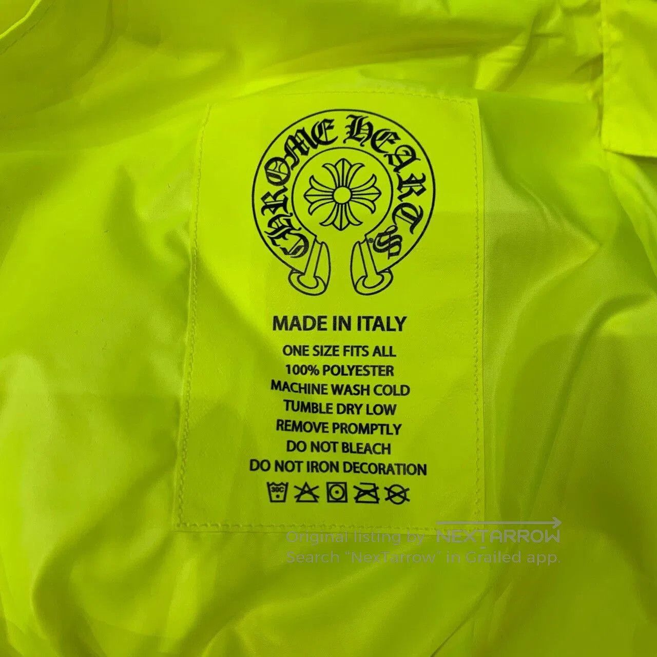 Chrome Hearts Chrome Hearts Neon Green Cargo Pants. Size US 30 / EU 46 - 4 Thumbnail