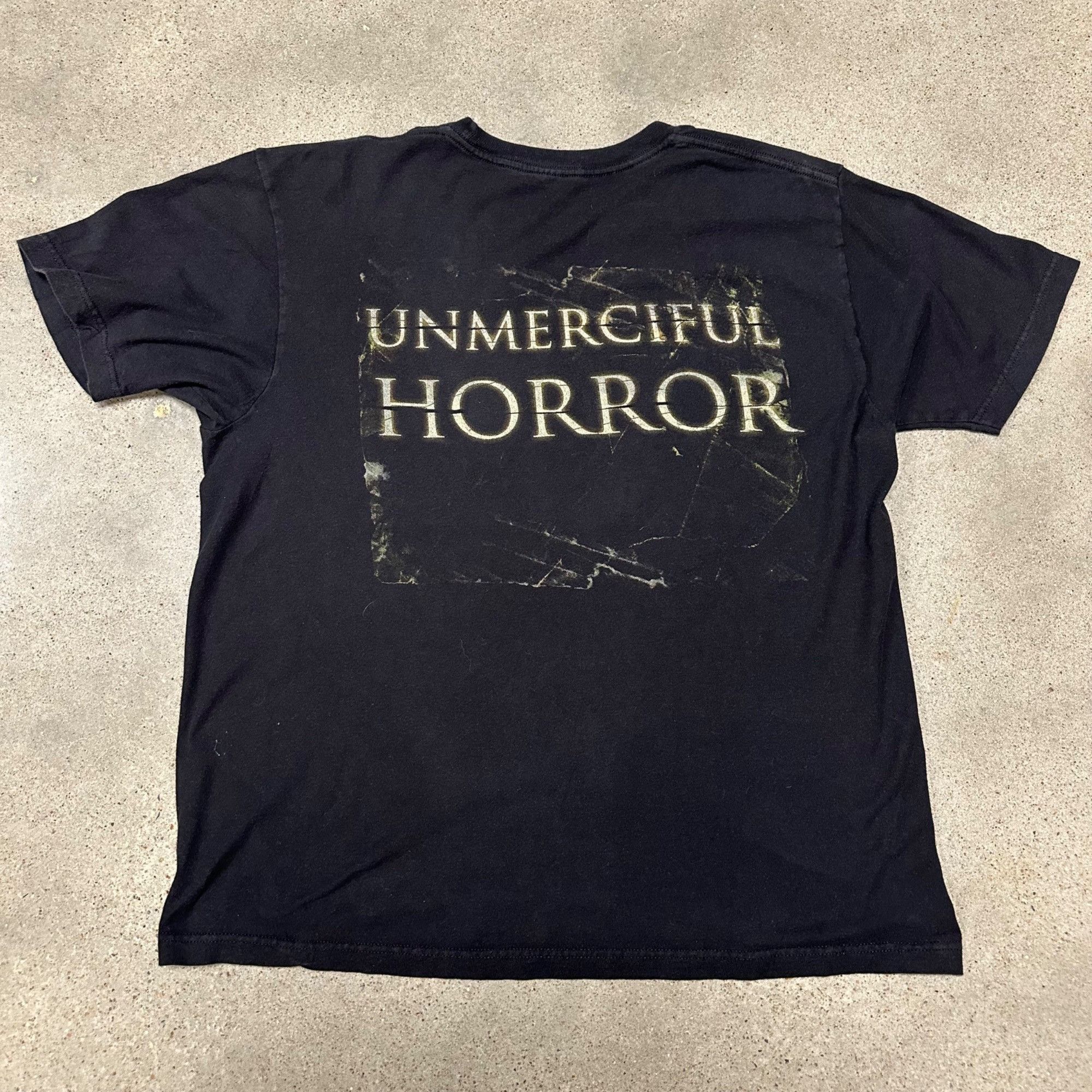 Vintage Vintage Y2K Motionless in White Unmerciful Horror Band Shirt Size US L / EU 52-54 / 3 - 2 Thumbnail