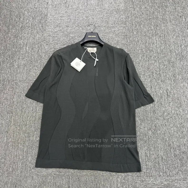 Hermes Hermes Wavy Stripe Short Sleeve Size US L / EU 52-54 / 3 - 1 Thumbnail