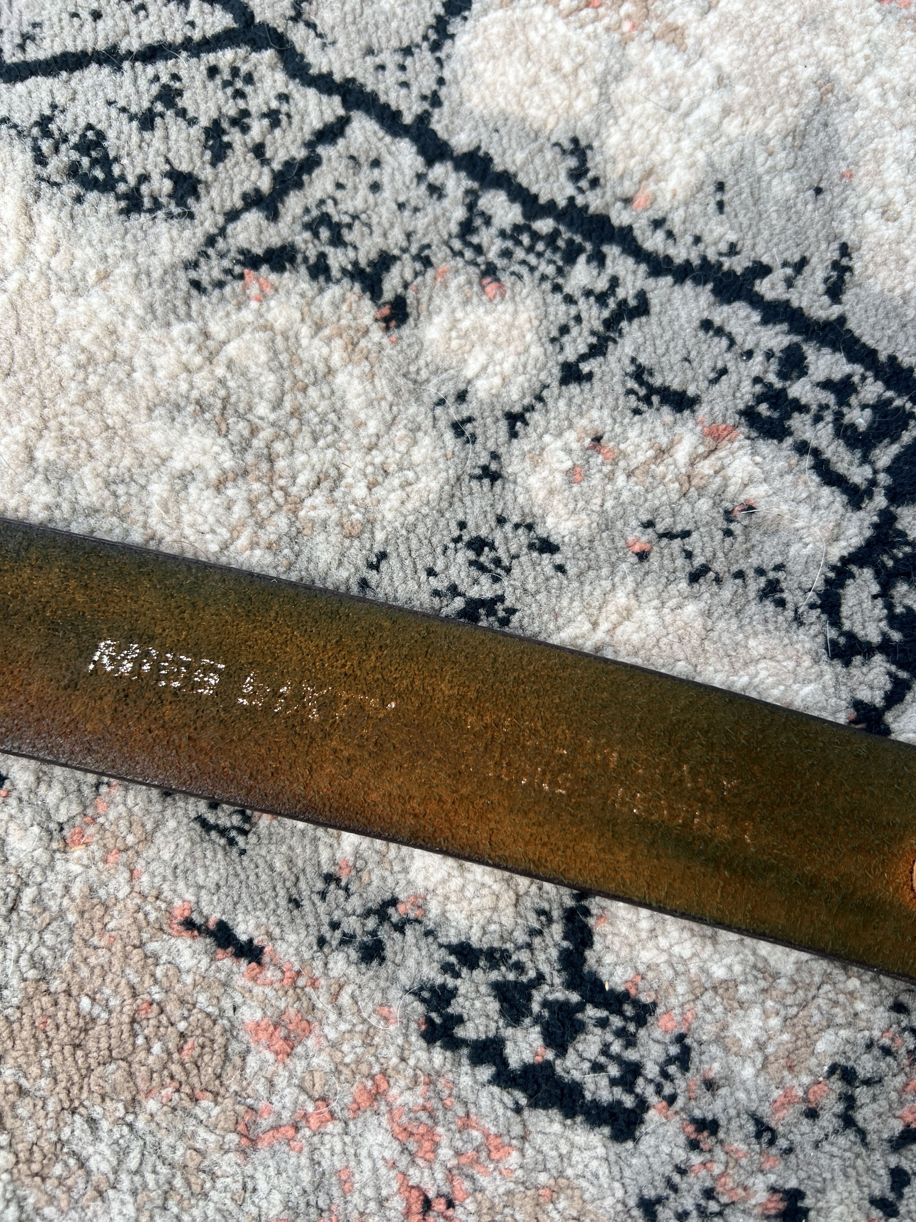 Leather × Miss Sixty × Vintage Miss Sixty Vintage Leather Belt Size ONE SIZE - 5 Thumbnail