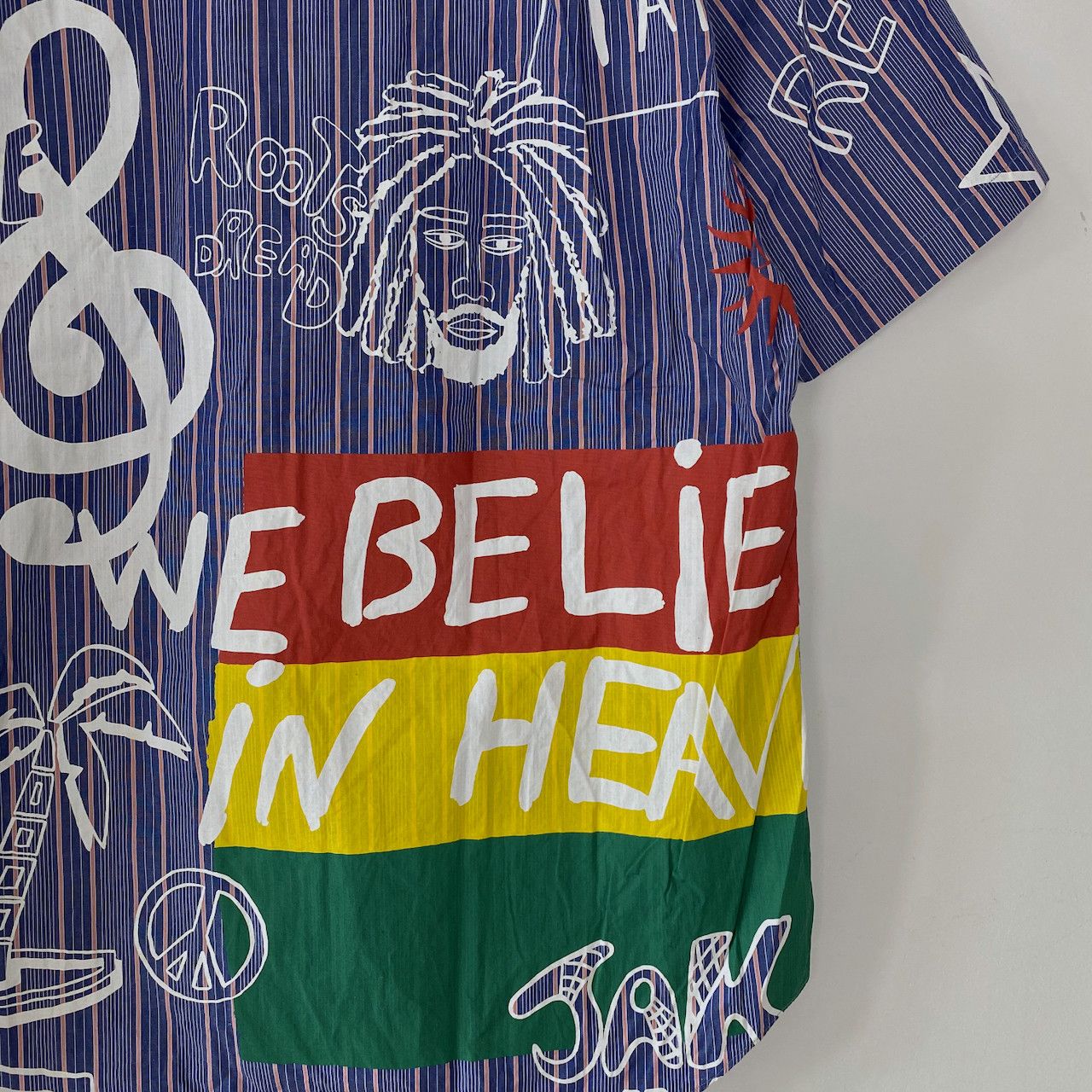 Junya Watanabe JUNYA WATANABE MAN 2003SS REGGAE SHIRT Size US M / EU 48-50 / 2 - 4 Thumbnail