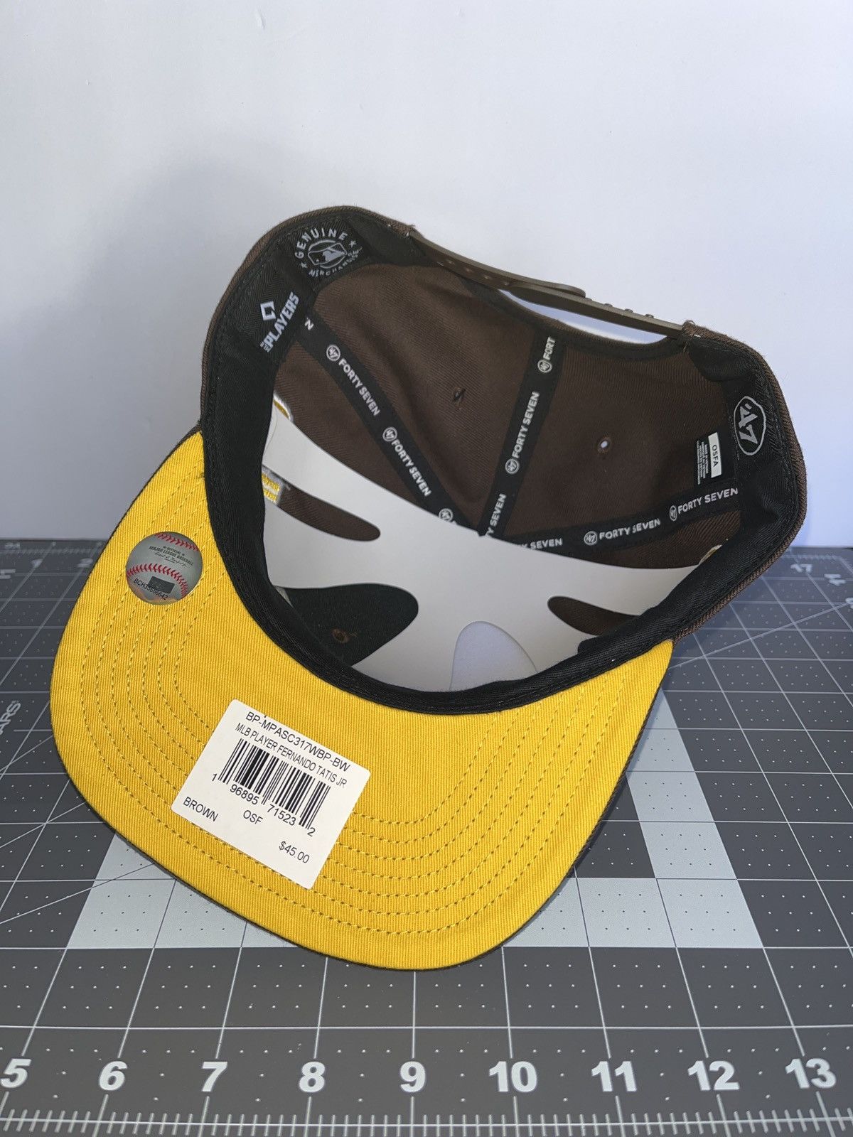 47 Brand San Diego Padres Tatis Jr MLB Players Snapback OSFA Hat Size ONE SIZE - 7 Thumbnail