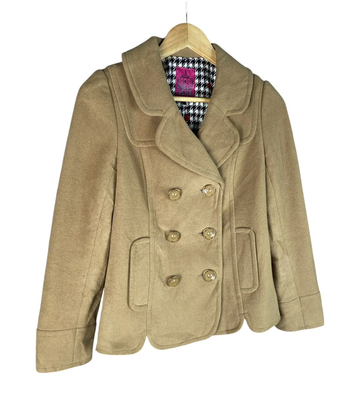 Anna Sui × Designer × Japanese Brand Anna Sui Double Breast Wool Coat Size S / US 4 / IT 40 - 2 Thumbnail