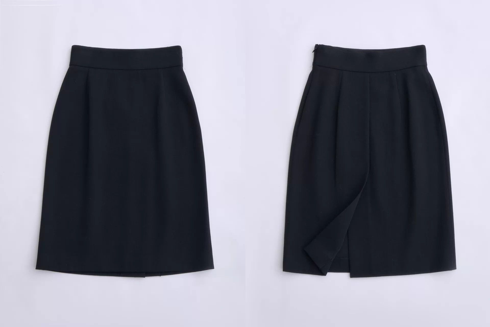 Prada PRADA 00s Black High-Waist Pencil Skirt Size 27" / US 4 / IT 40 - 8 Thumbnail