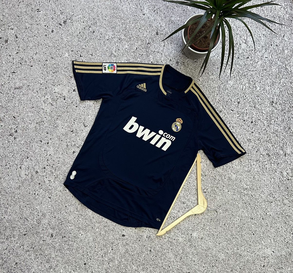 Adidas Adidas Real Madrid 2007 2008 Away Football Soccer Jersey Size US M / EU 48-50 / 2 - 1 Thumbnail