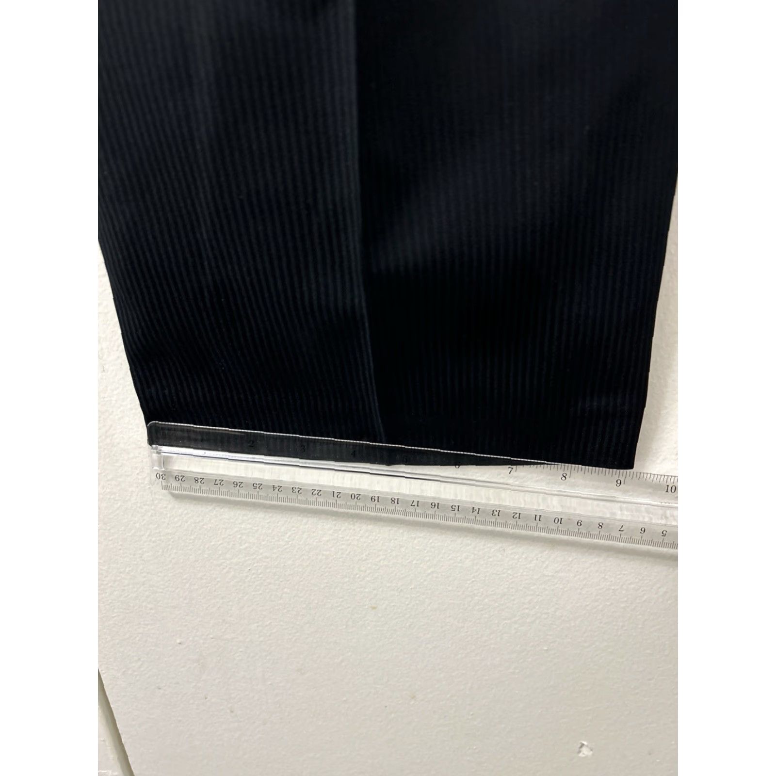Kenneth Cole Kenneth Cole Reaction Dress Pants Mens 36x32 Black Pinstripe NWT 0 MSRP YKK Slim Flat Front Front Pockets Tapered Leg Dress Pants Mens Black Size US 36 / EU 52 - 7 Thumbnail