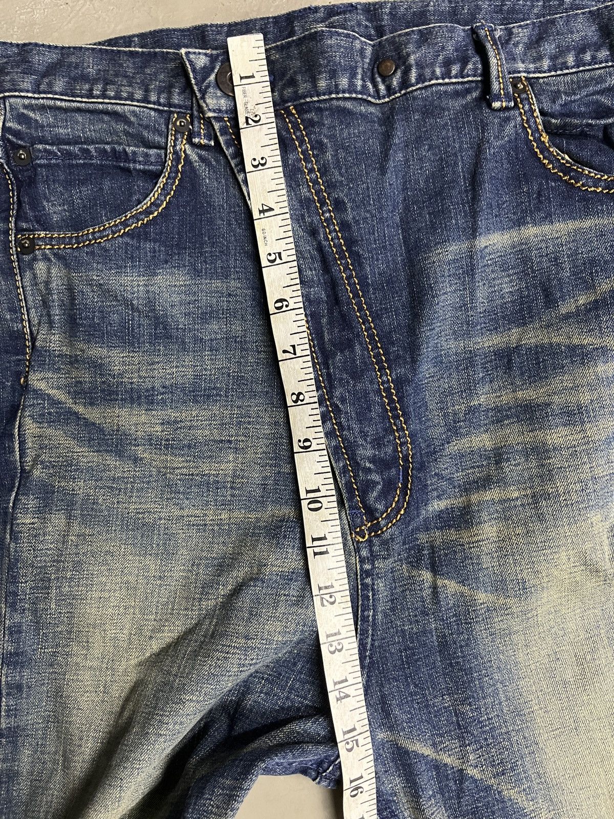If Six Was Nine Ifsixwasnine Style Whiskered Asymmetrical Zipper Flare Pants Size US 32 / EU 48 - 10 Thumbnail