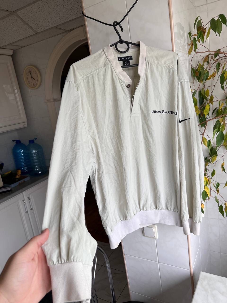 Nike Vintage Nike Golf Lehman brothers nylon crewneck sweatshirt Size US L / EU 52-54 / 3 - 16 Thumbnail