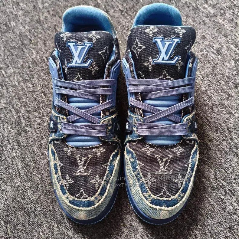 Louis Vuitton Louis Vuitton Dark Blue Sabotage Cowboy shoes Size US 9 / EU 42 - 2 Thumbnail