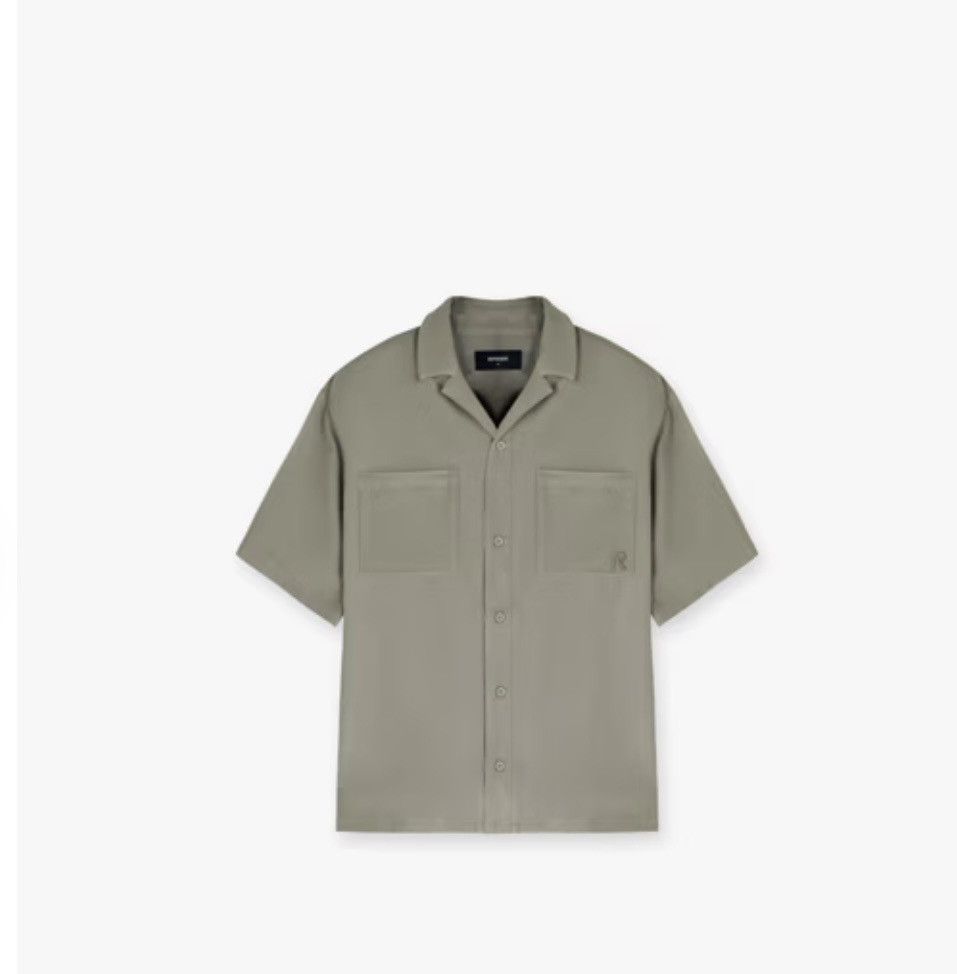 Represent Clo. Brand New XS Represent Clo Yacht Camp Collar Shirt Khaki Size US XS / EU 42 / 0 - 2 Thumbnail