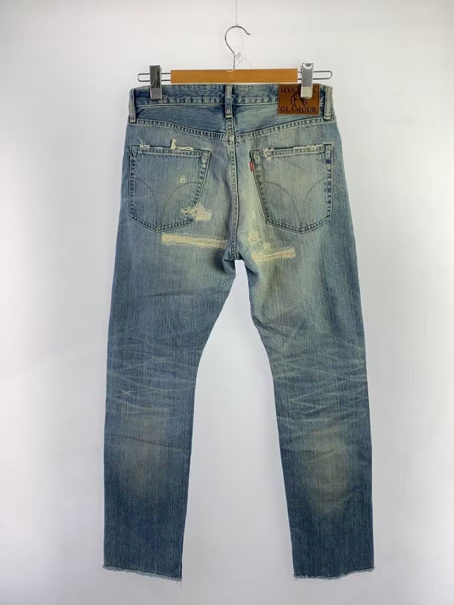Hysteric Glamour Distressed Patchwork Denim Jeans Size US 30 / EU 46 - 2 Thumbnail
