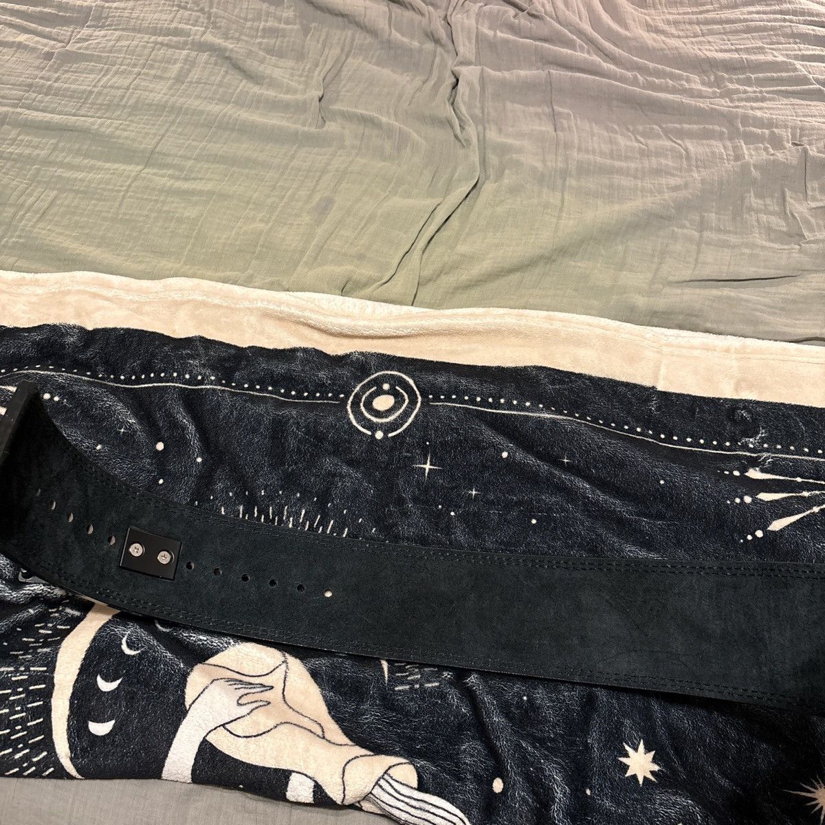 Other Black Katamu belt with unique design Size ONE SIZE - 3 Thumbnail