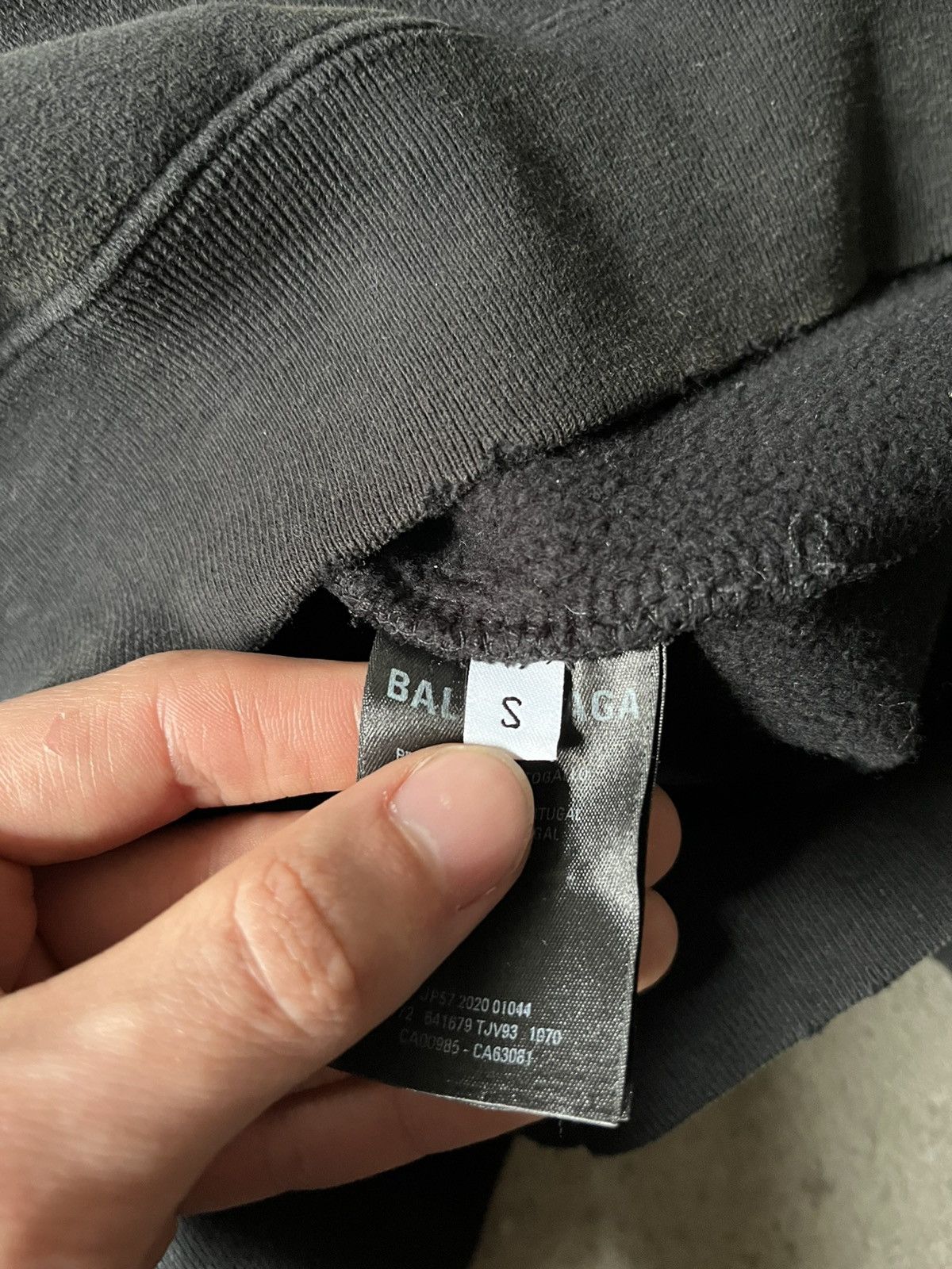 Balenciaga Balenciaga one like black hoodie FW20 rare Size US S / EU 44-46 / 1 - 14 Thumbnail