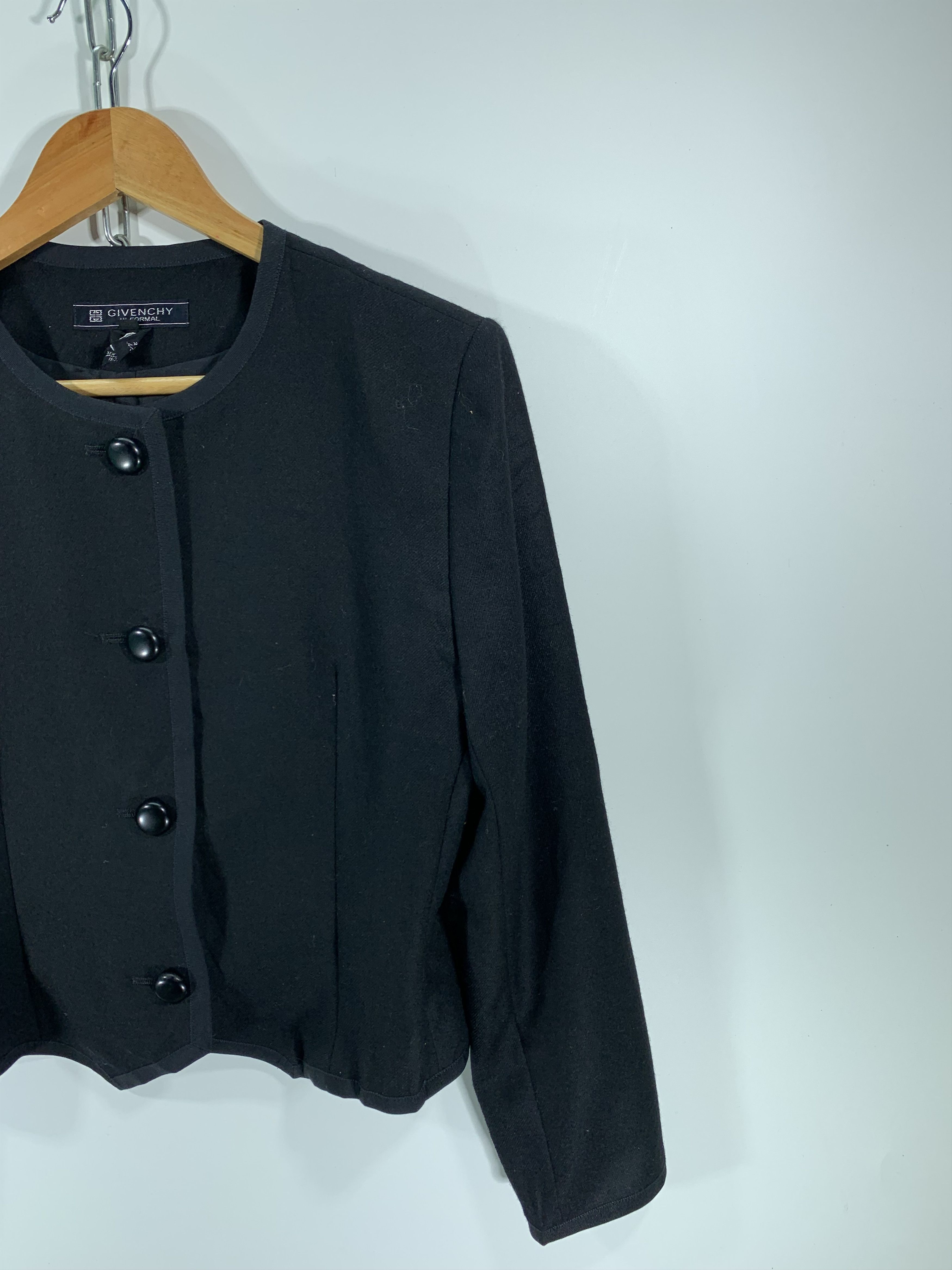 Designer × Givenchy ⚡️Givenchy Wool Jacket Size M / US 6-8 / IT 42-44 - 2 Thumbnail