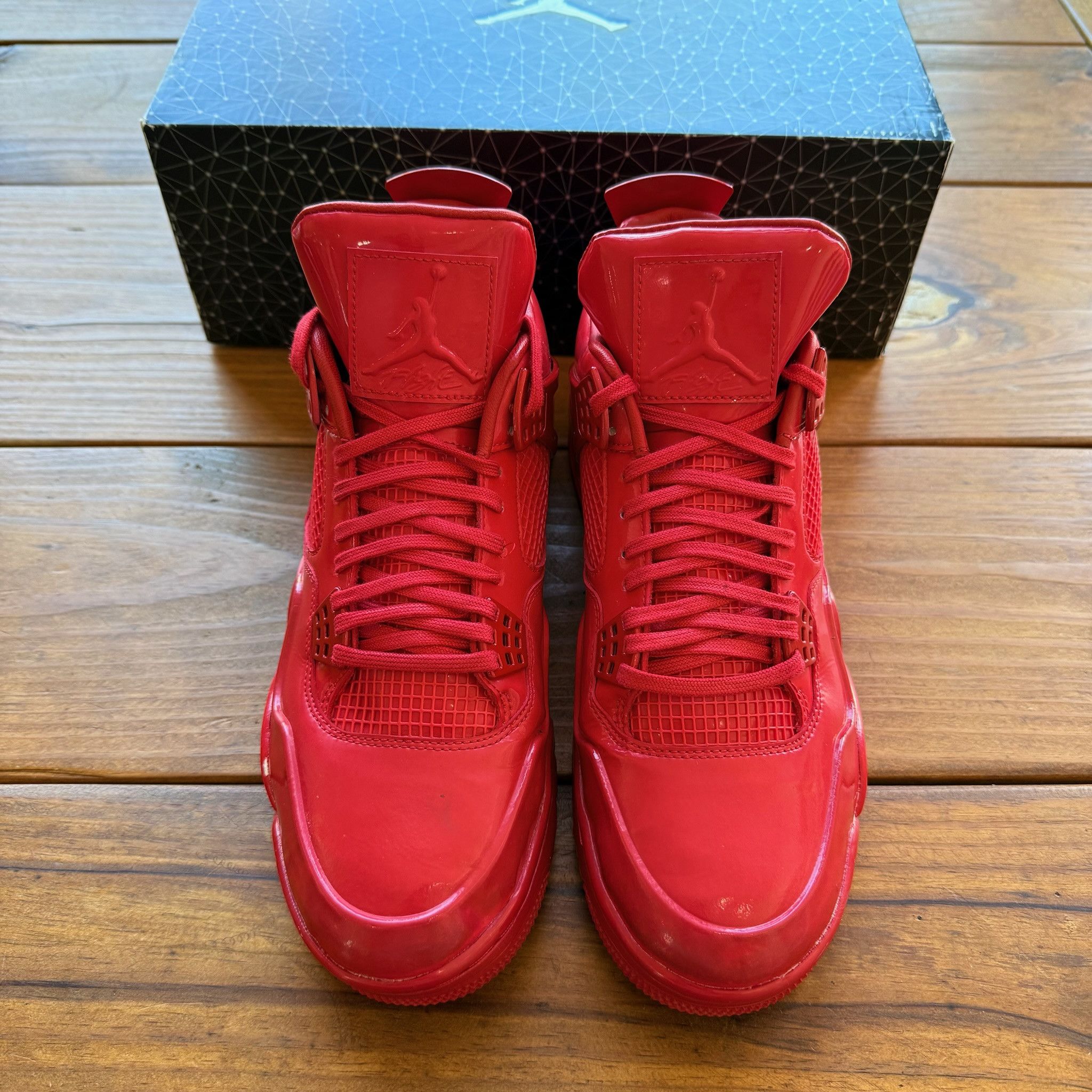 Jordan Brand Air Jordan 4 Retro 11Lab4 - Red - 719864-600 Size US 11 / EU 44 - 4 Thumbnail