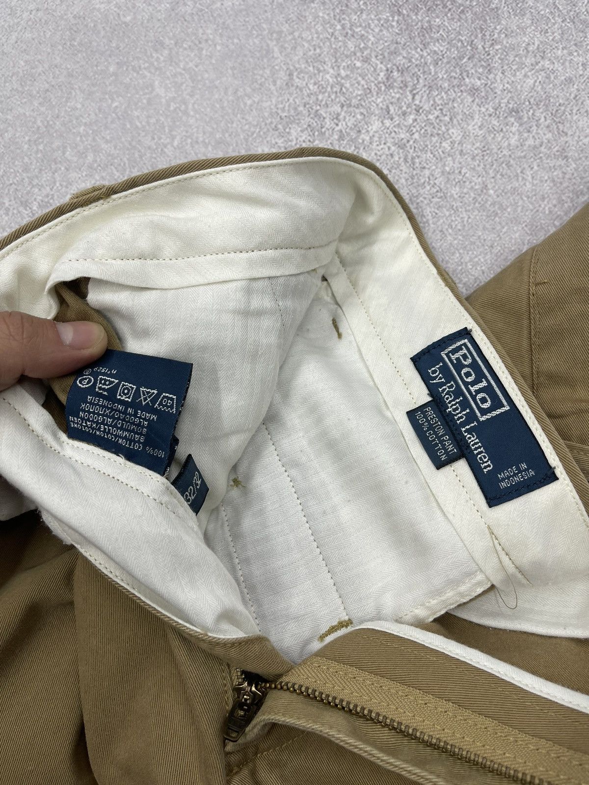 Polo Ralph Lauren Vintage Polo Ralph Lauren Beige Chino Pants Y2K Size US 32 / EU 48 - 9 Thumbnail