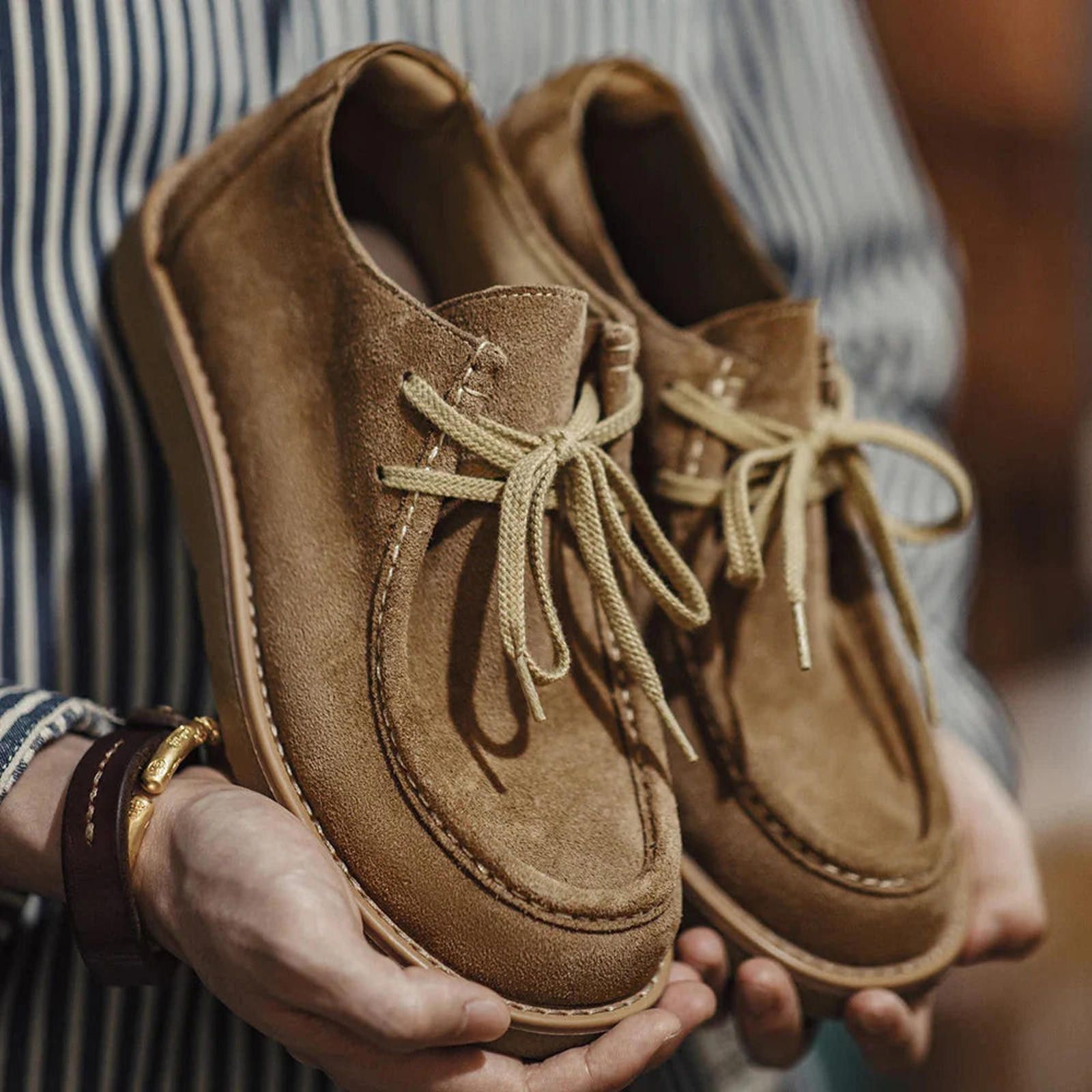 Other Suede Moccasin Lace-up Shoes Size US 9 / EU 42 - 5 Thumbnail