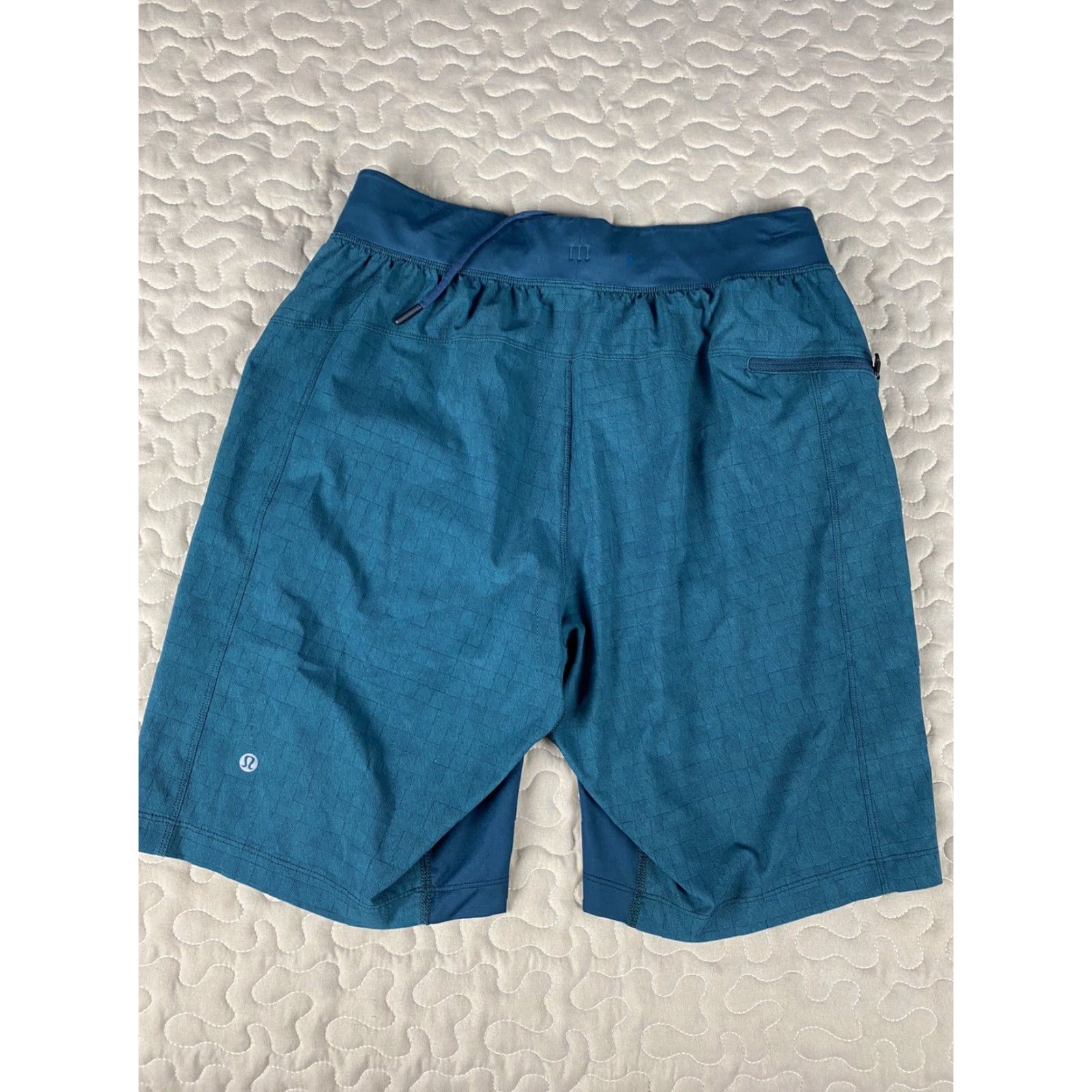Lululemon Lululemon Athletic Shorts 10" Green Mens M Gym Training Workout Athletic Size US 31 - 3 Thumbnail