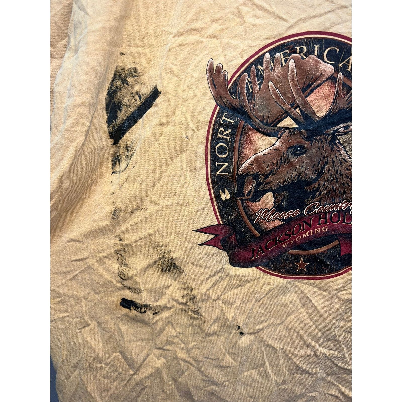Vintage North America Moose Shirt Jackson Hole WY Vintage Large L Size US L / EU 52-54 / 3 - 5 Thumbnail