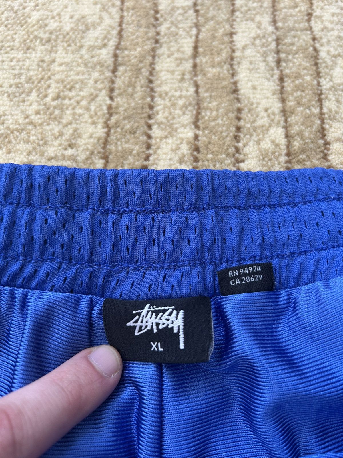 Stussy Stussy Mesh Basketball Shorts Size US 34 / EU 50 - 8 Thumbnail