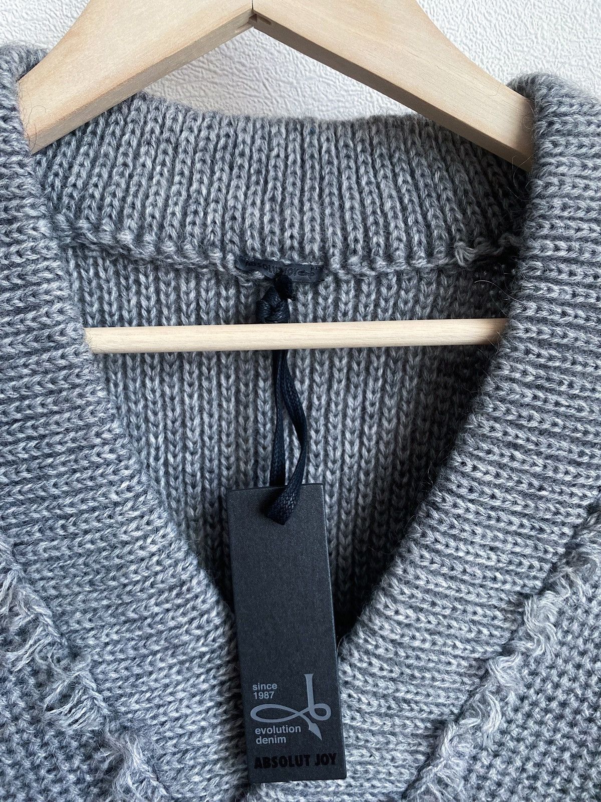 Absolut Joy Absolut Joy Wool Knit Sweater Made In Italy Size L Size US L / EU 52-54 / 3 - 17 Thumbnail