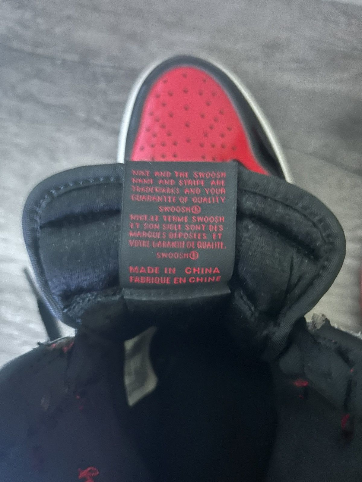 Jordan Brand Air Jordan 1 Retro High OG 'Patent Bred' Size US 9.5 / EU 42-43 - 5 Thumbnail