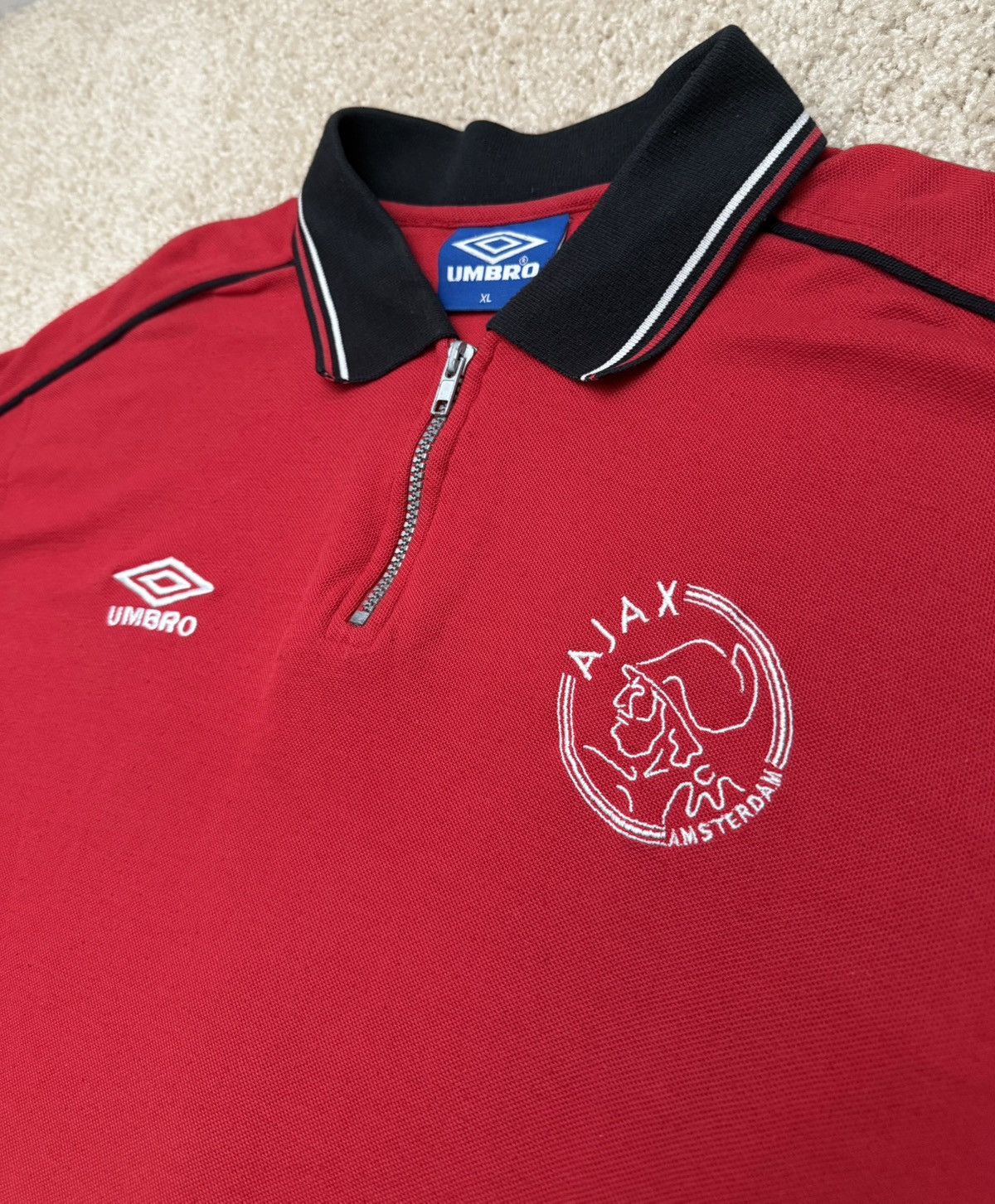 Umbro Umbro AFC Ajax Polo Size US XL / EU 56 / 4 - 2 Thumbnail