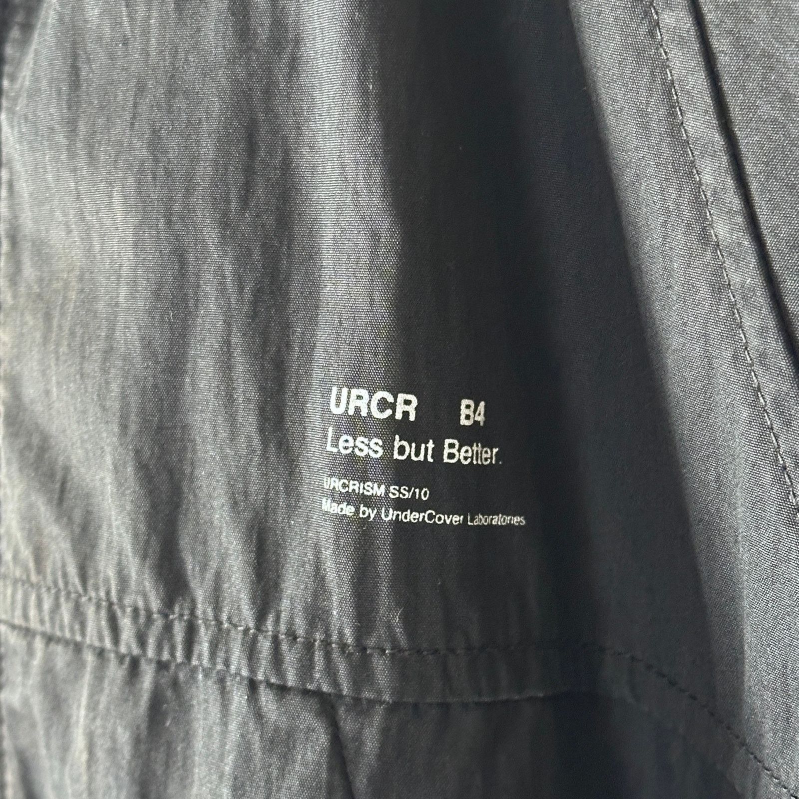 Undercover S/S10 ‘Less But Better’ Black Bomber Jacket Size US M / EU 48-50 / 2 - 6 Thumbnail