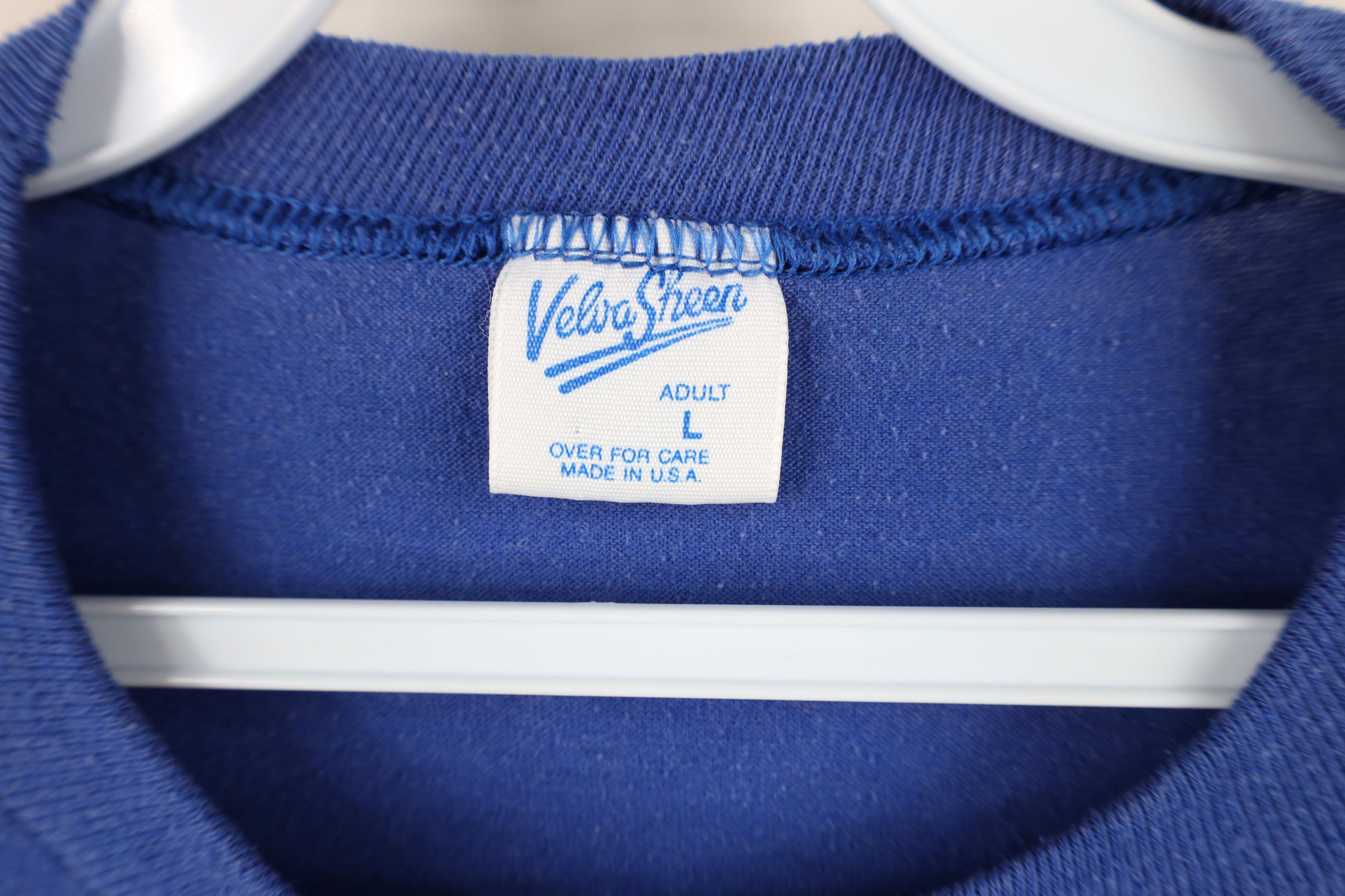 Vintage Vintage 90s Spell Lancaster Pennsylvania T-Shirt Blue USA Size US L / EU 52-54 / 3 - 5 Thumbnail